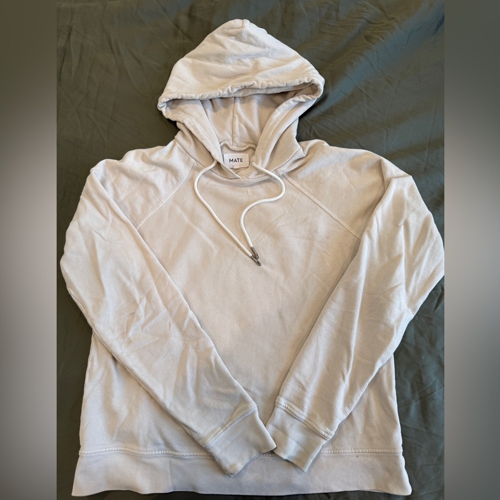 MATE The Label Size Small Cream / Beige Hoodie